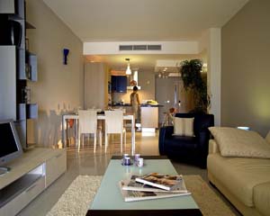 2 person superior 2 room suite and 2 children with sea view, king bed, an extra bed, private facilities, and breakfast